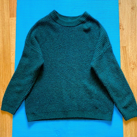 Winter Green Crewneck Sweater - Picture 1 of 1